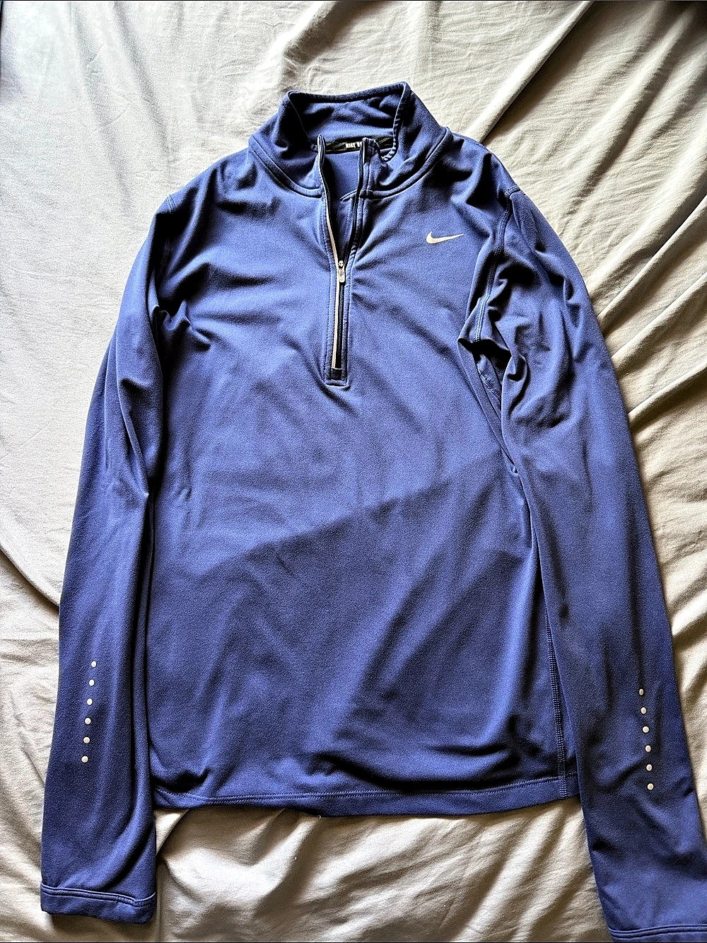 Nike Dri-FIT Element Half-Zip Running Top Women's Blue/Purple